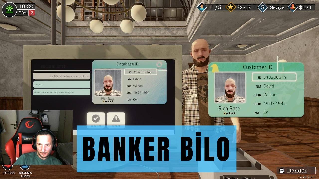 Bank Simulator #1 – Kendi Bankamı Kuruyorum! İlk Gün Felaket mi Zenginlik mi?