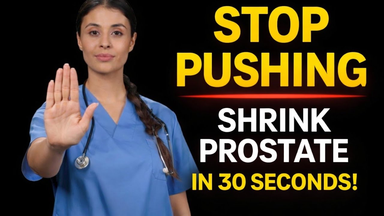 Enlarged Prostate Relief: 30-Second Habit That Improves Urine Flow Naturally