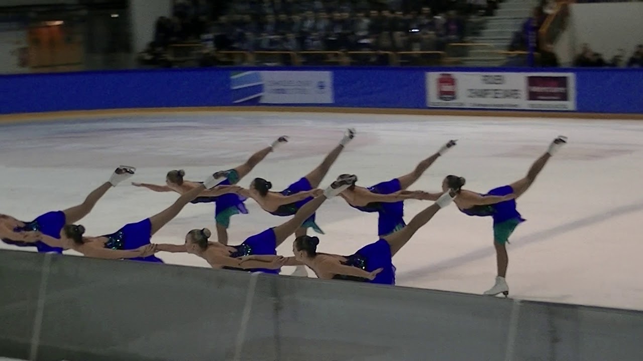 French Cup 2018 : Team Marigold Ice Unity (FINLANDE) , programme libre s&eacute;nior.