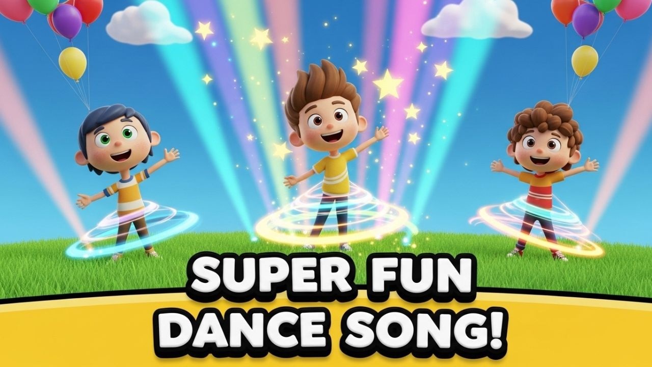 1️⃣ Super Fun Adventure Party 🎉 | Kids Dance Song | Glow Kids Dance