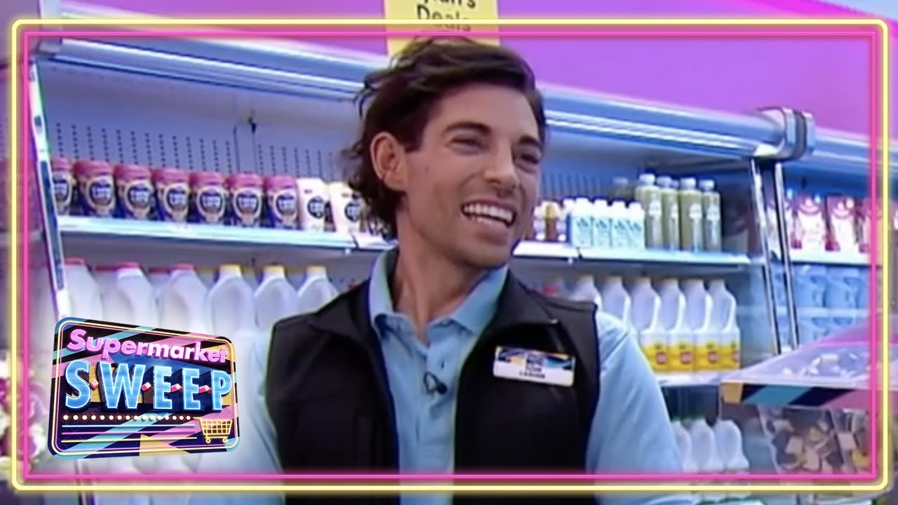 Tom Read Wilson Brings A Touch Of Class To The Pick 'N Mix! | Supermarket Sweep