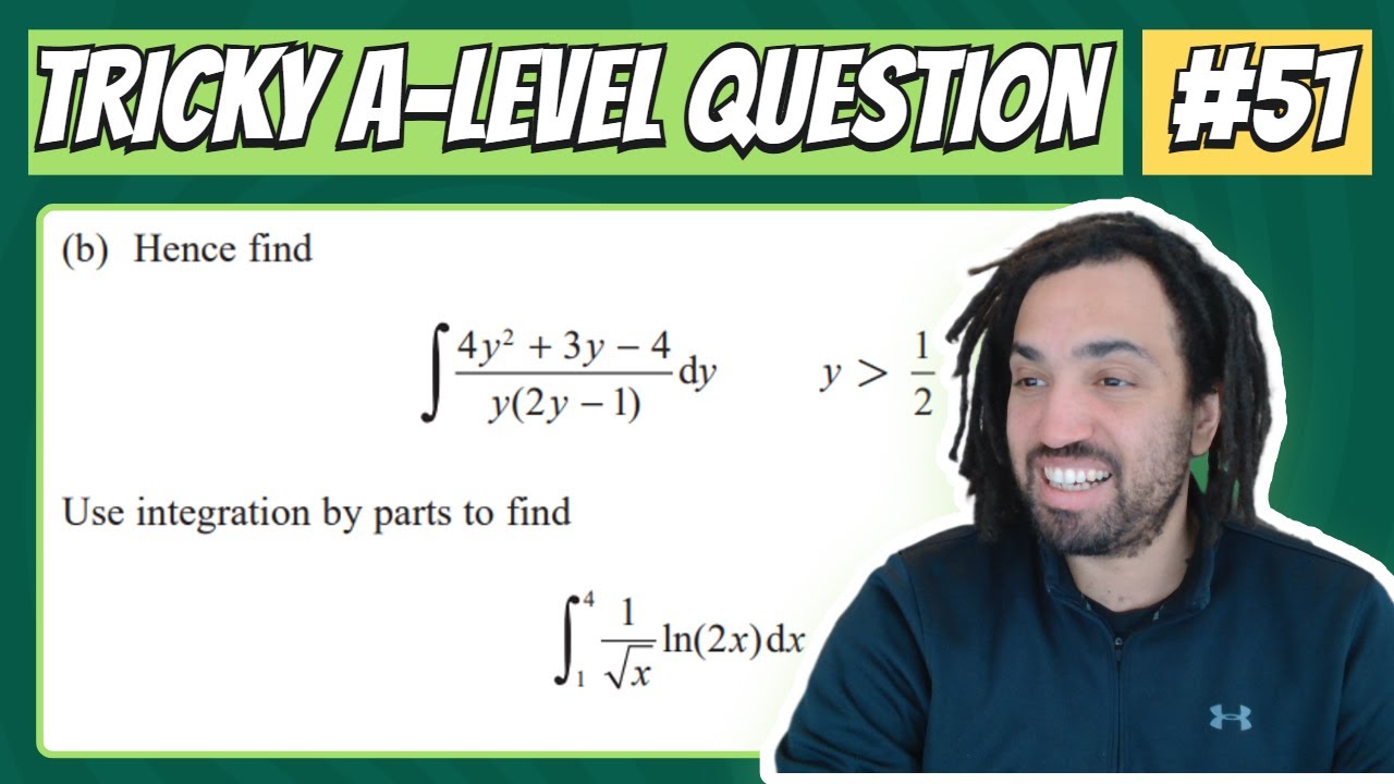 Partial Fractions SHORTCUT put to good use | Tricky A-Level Maths Question #51