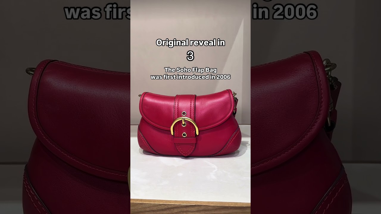 Reimagined and Vintage Inspired: The SoHo Flap Bag #CoachNY