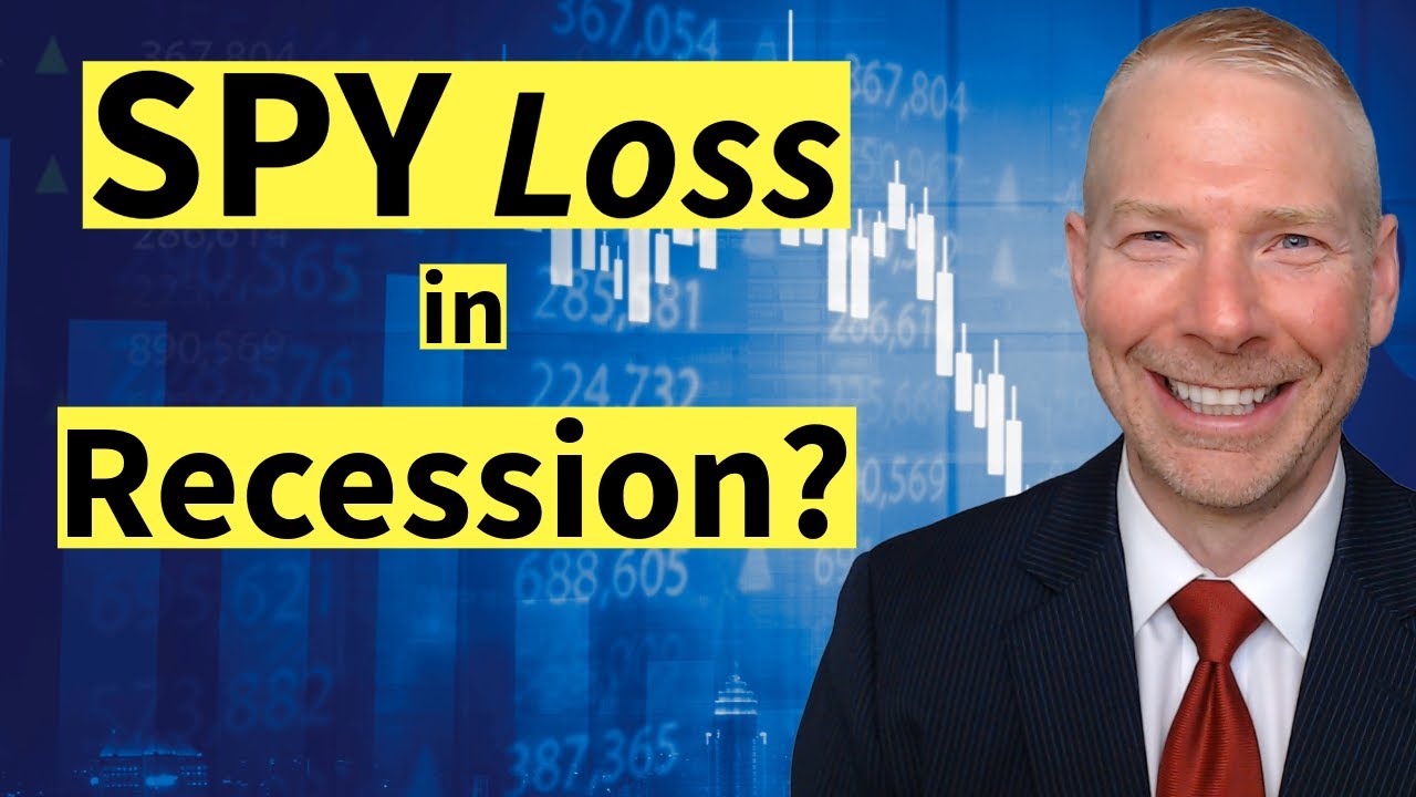 SPY ETF. How much you can Lose in a Recession.