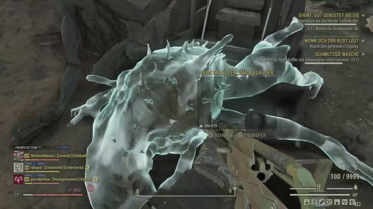 Fallout 76 Burning Springs German Gameplay