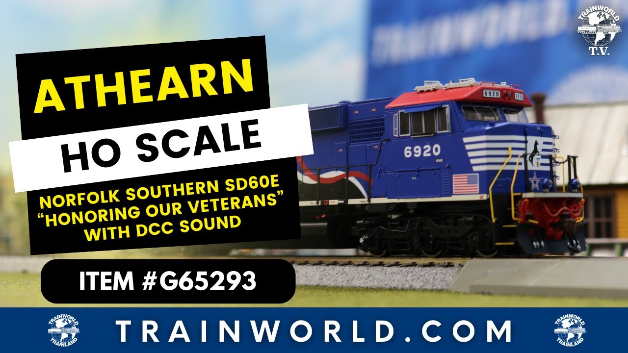 Athearn HO SD60E Norfolk Southern Veterans Unit
