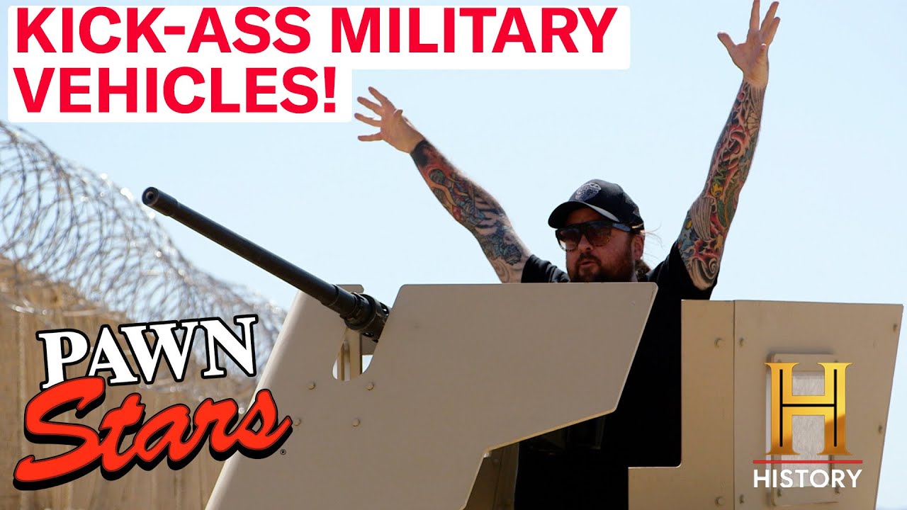 Top 4 Epic Military Vehicles | Pawn Stars