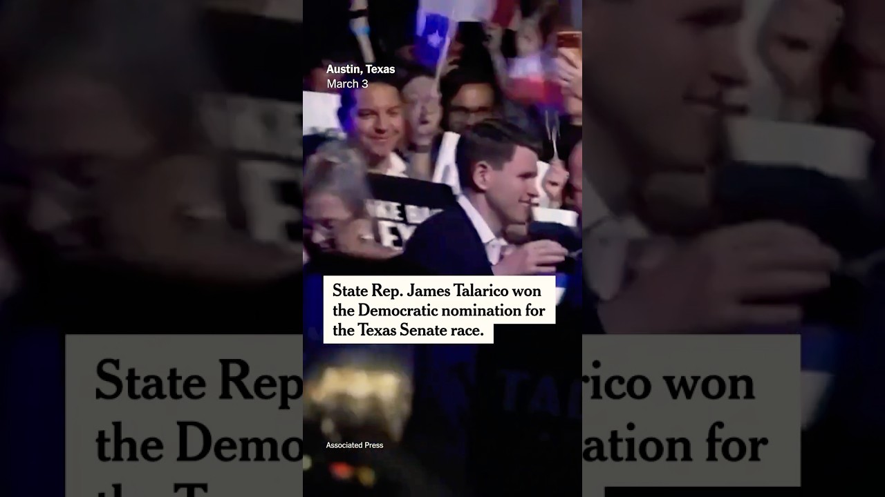 James Talarico Wins Texas Democratic Senate Primary