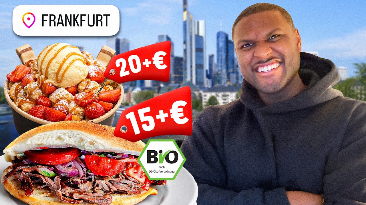 ICH ESSE NEUHEITEN IN FRANKFURT DIE ES IN DEUTSCHLAND SO NICHT GIBT!