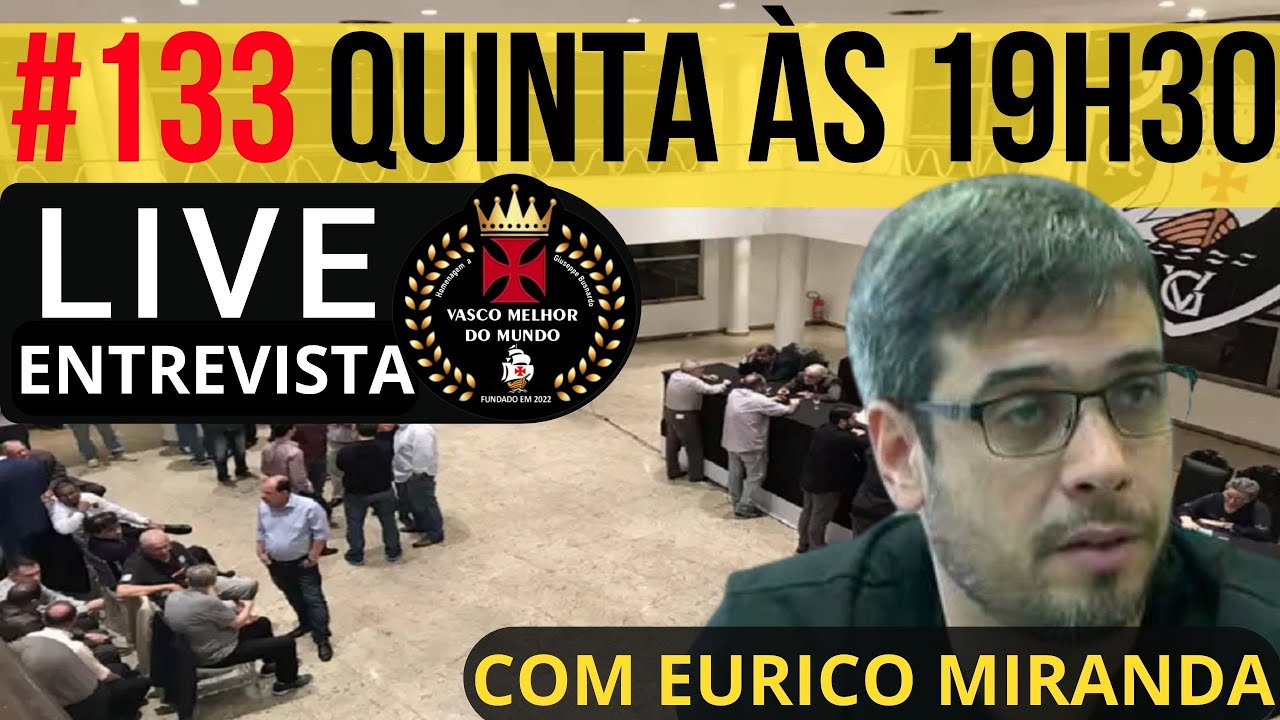 VASCO MELHOR DO MUNDO - ENTREVISTA COM EURICO MIRANDA: CANDIDATO &Agrave; PRESID&Ecirc;NCIA DO VASCO DA GAMA