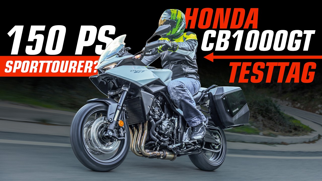 Testtag auf der Honda CB1000GT – Wie schlägt sich der neue Sporttourer von Honda?