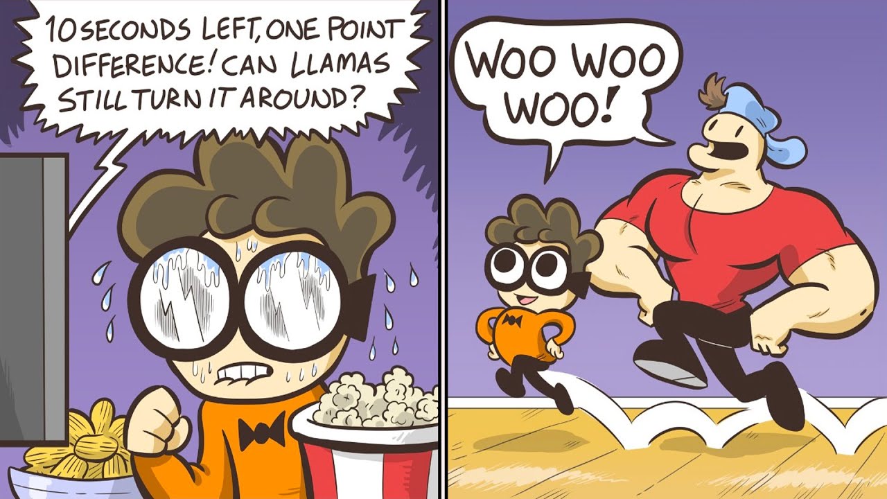 New Funny Nerd And Jock Comic Dub #84 || Chicken Smile