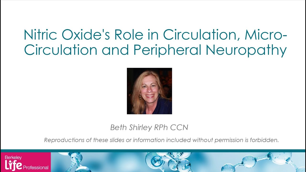 Nitric Oxide Benefits - The Role of Nitric Oxide in Circulation, Micro Circulation and Neuropathy
