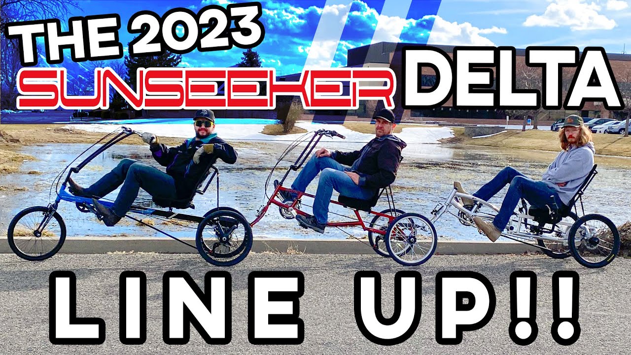 Невероятно доступные трёхколёсные велосипеды: линейка Sunseeker Delta — Utah Trikes