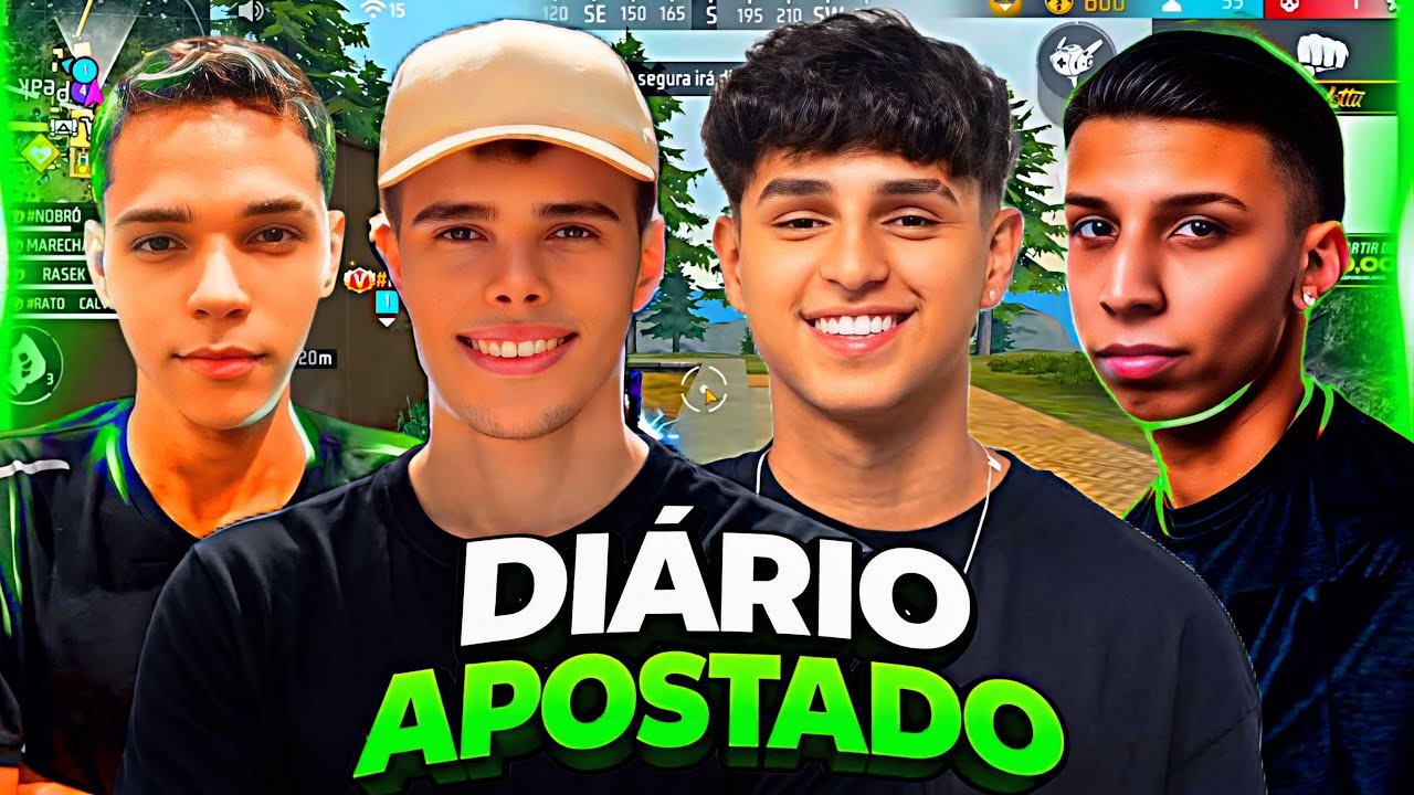 🔥 2° DIÁRIO APOSTADO 2026: NOBRU, DAK, MARECHAL e LDZINN BATEM RECORDE DE KILLS!