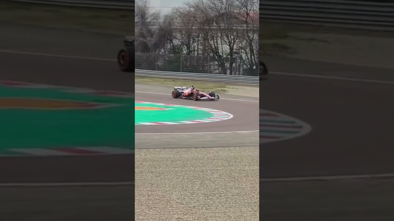 Lewis Hamilton - First lap with Ferrari SF-25 at Fiorano #f1 #formula1 #trf1 #hamilton #f12025