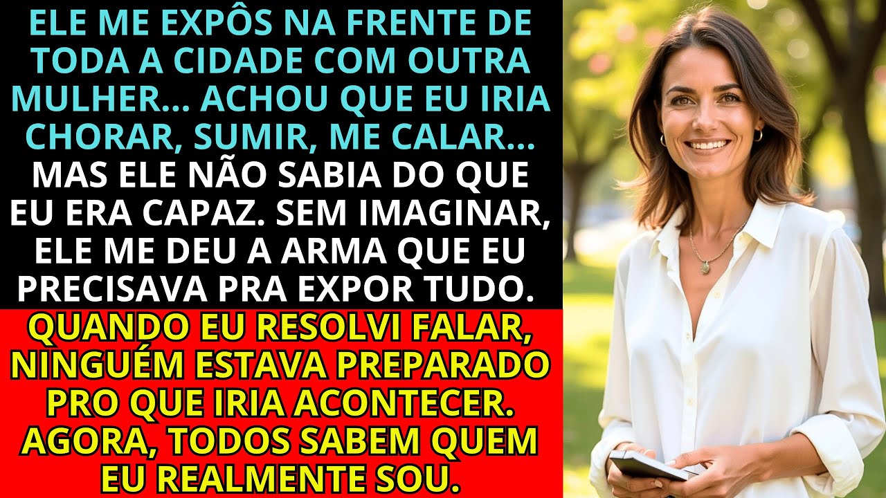 Ele Me Humilhou Com Outra Mulher Em P&uacute;blico... Minha Vingan&ccedil;a Foi De Arrepiar Todo Mundo!
