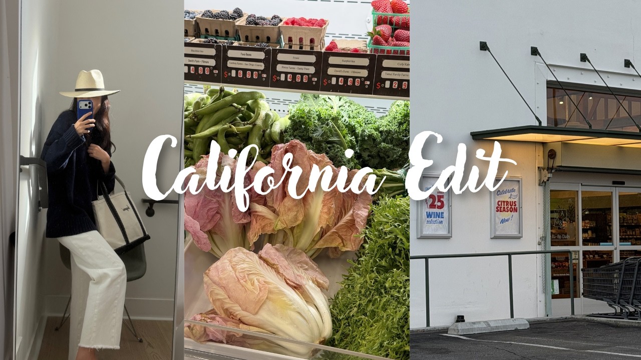 [LA Vlog] Shopping, cooking, eating | Mom life in LA 