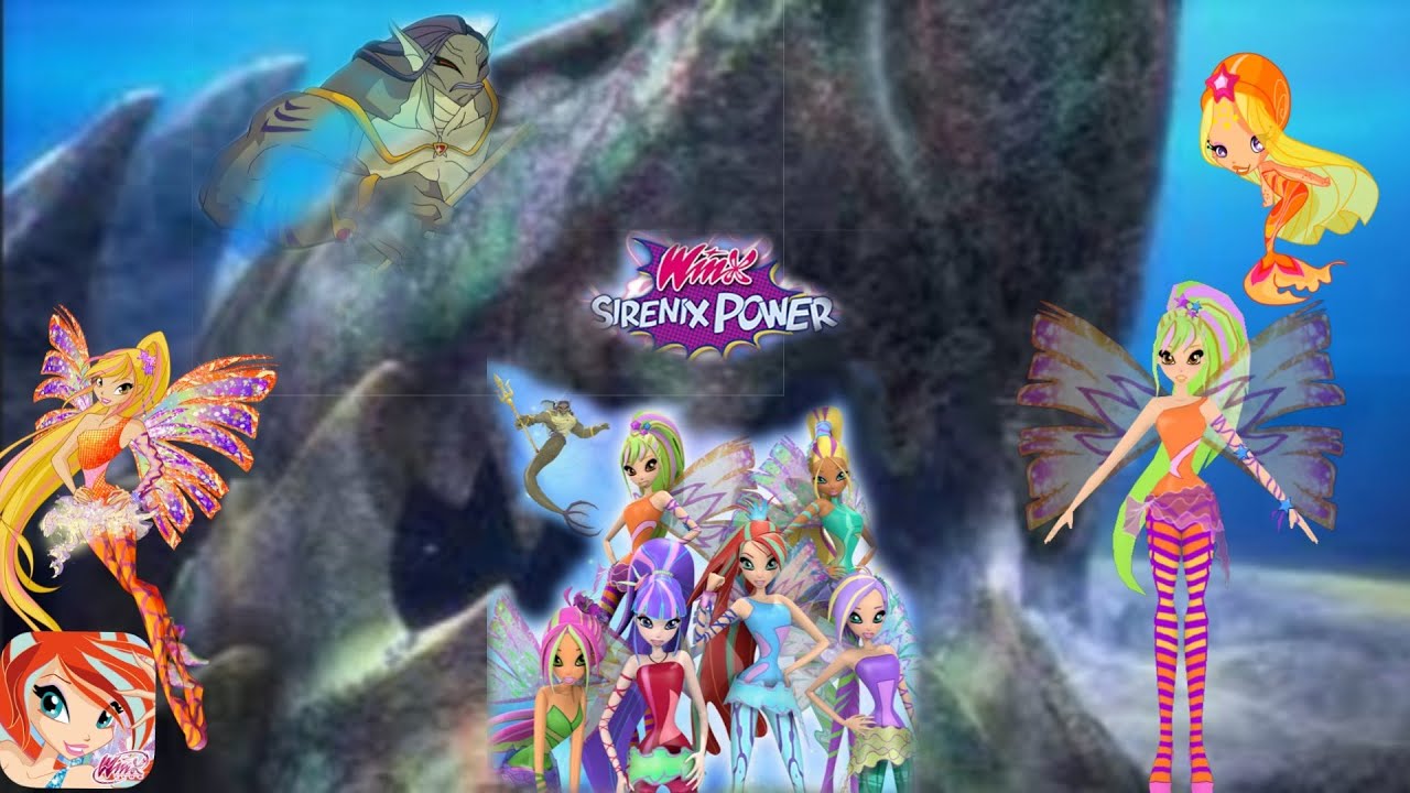 WINX CLUB/WINX SIRENIX POWER/ Shark Eye Mountain Review with Stella/EP2/
