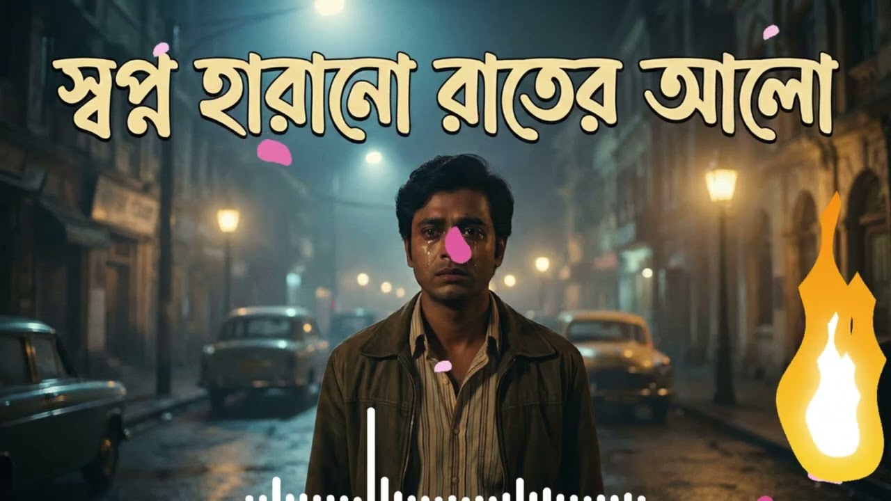 স্বপ্ন হারানো রাতের আলো | Retro 60s–70s Bollywood Feel Bangla Emotional Song