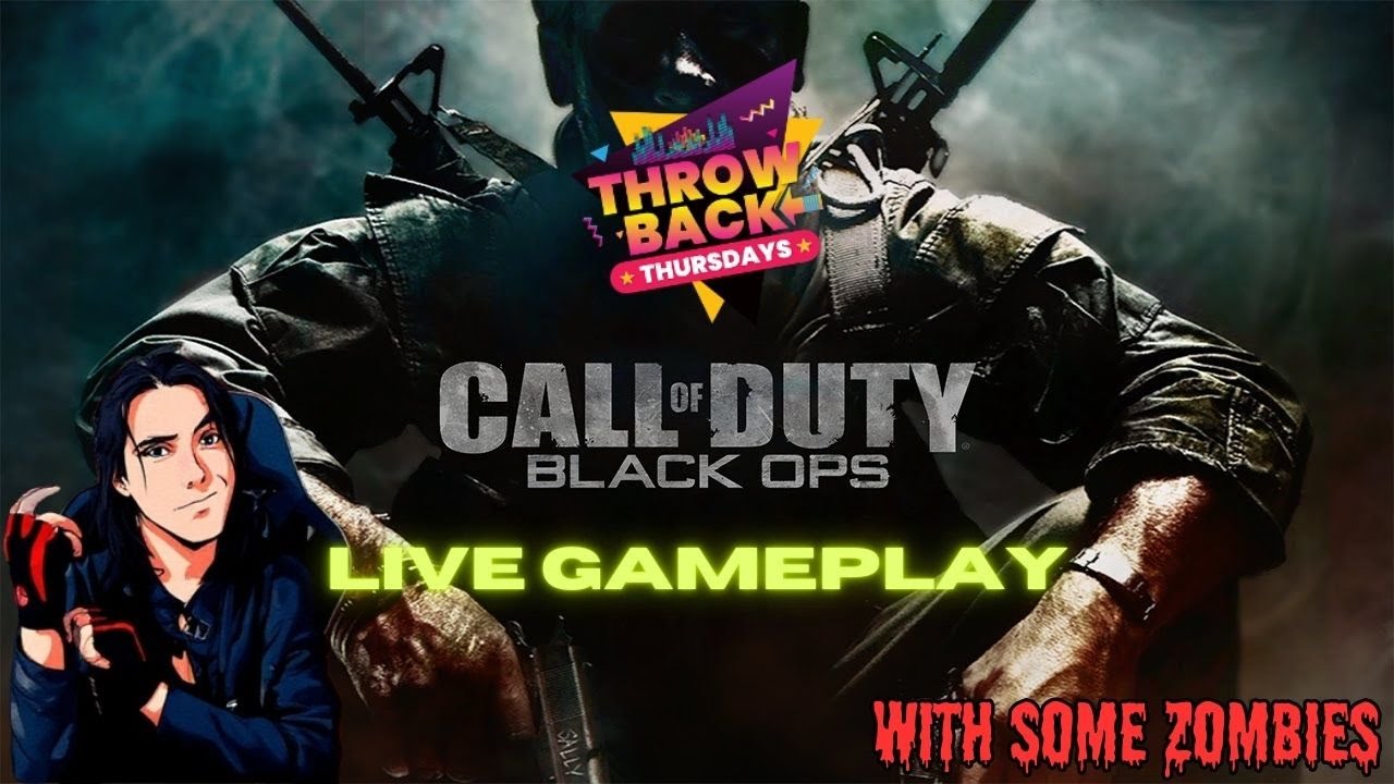 COD BLACK OPS 1: LIve Gameplay/Zombies (Since High School)