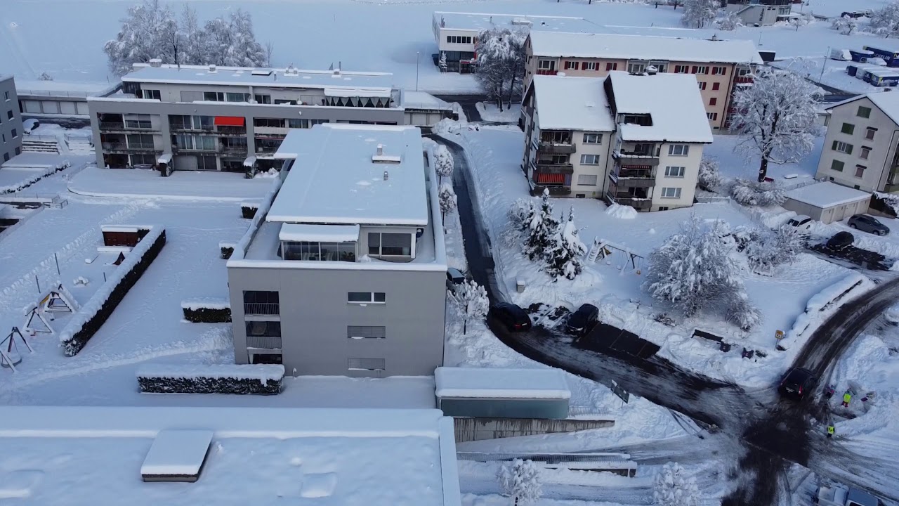 Winter in Sulgen TG im Jahr 2021