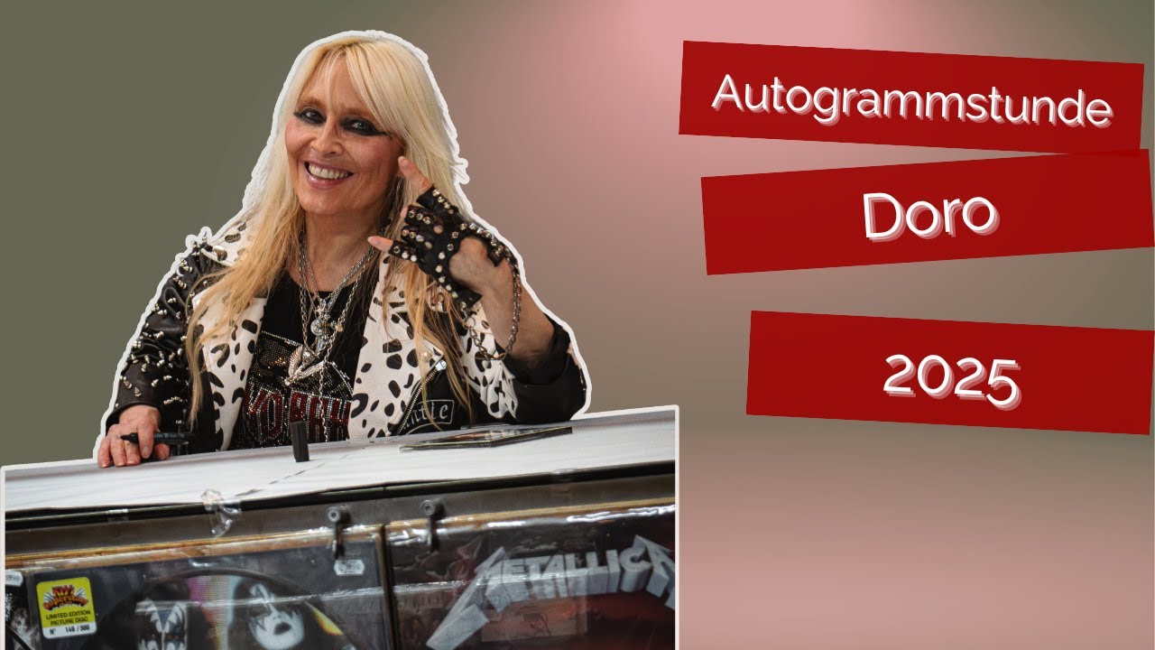 Doro Autogrammstunde bei Remedy Records in Hamburg