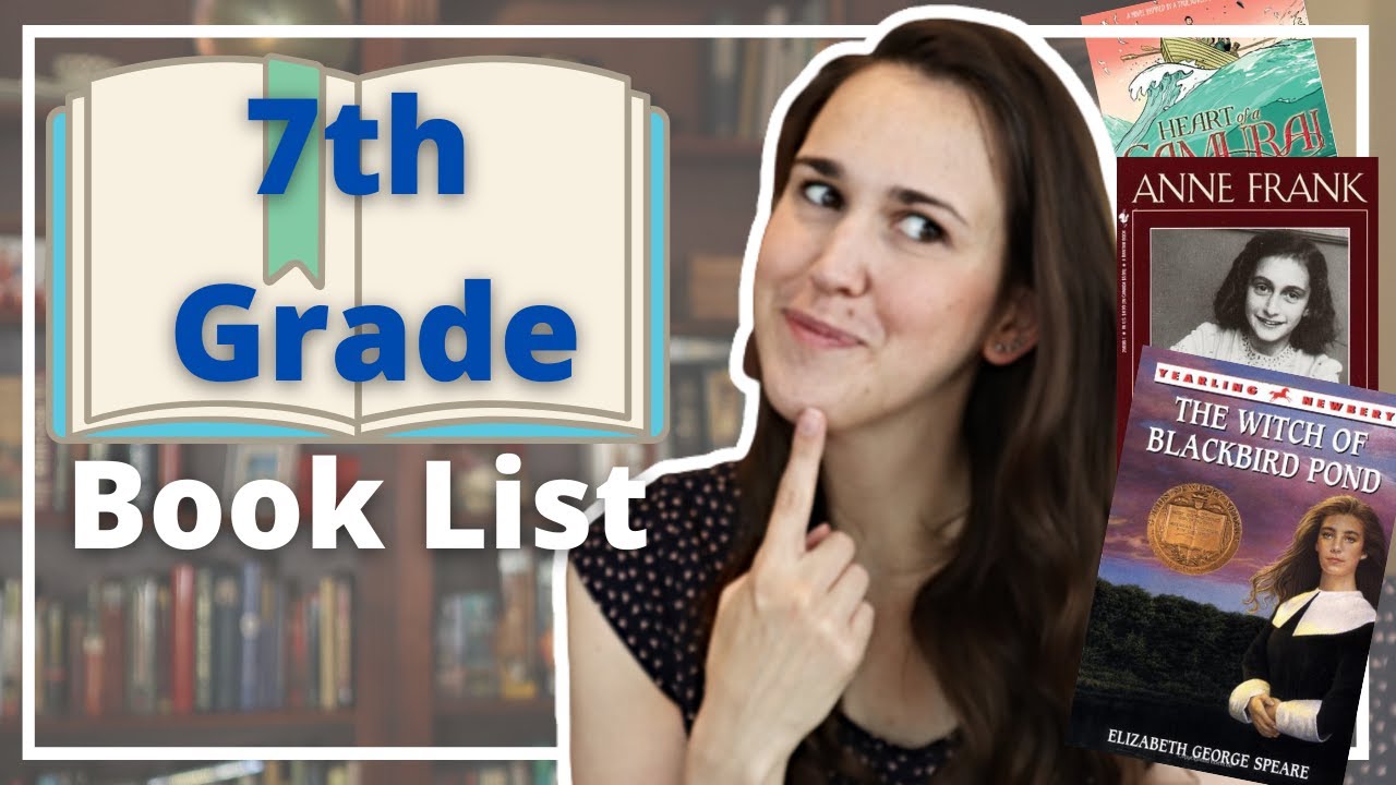 The Best 7th Grade Book List || What I am having my 7th grader read this year