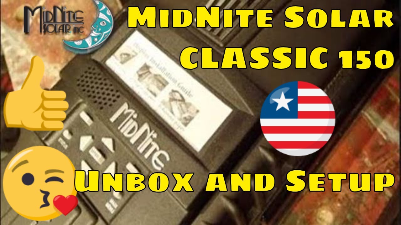 Midnite Solar Classic 150 - DIY UNBOX and First SETUP - Part 2 of Classic 150 Series