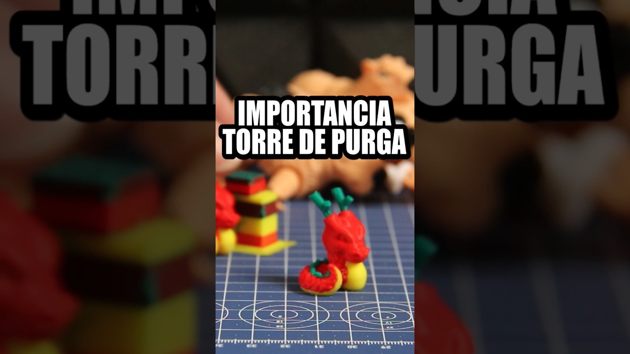 💥Torre de Purga vs Desechos BambuLab💥 #impresora3d #impresion3d #3dprinter #3dprinted #3dprinting