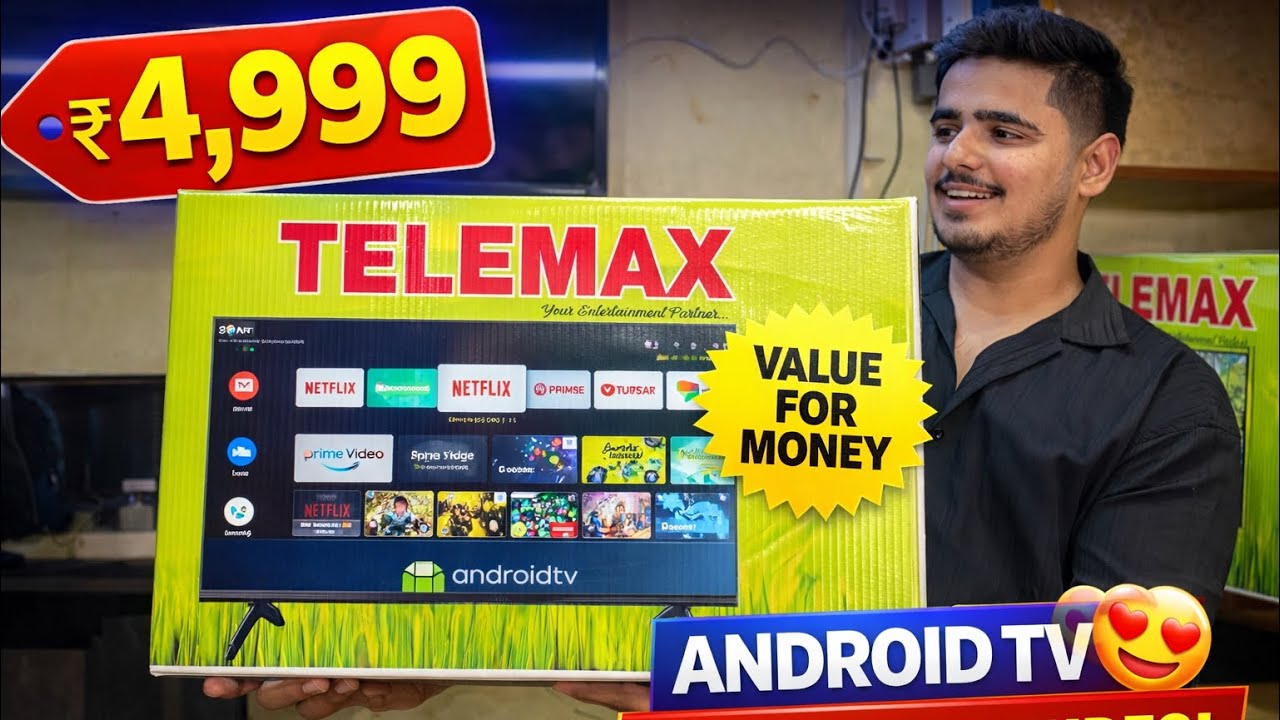 📺 ₹4,999 Me ANDROID LED TV 😍 | Itna Sasta Aur Itna Feature?