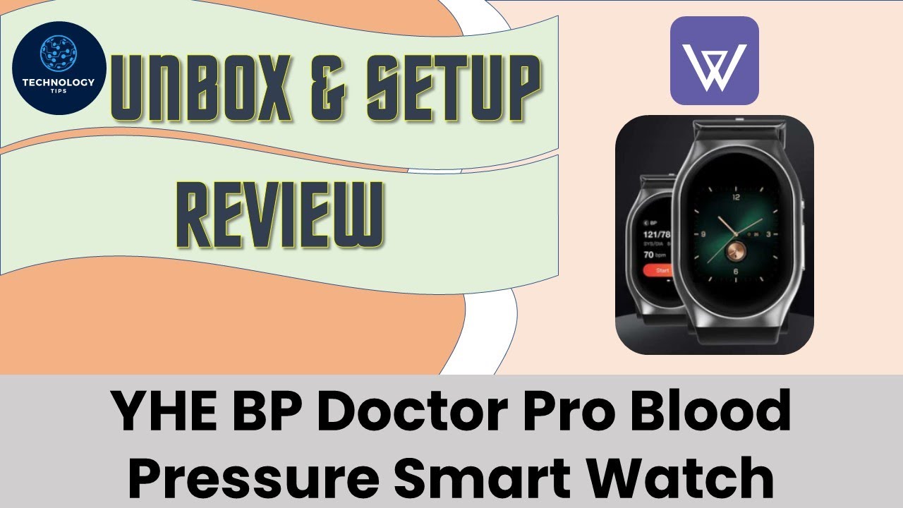 Blood Pressure Doctor Pro Smart Watch : Unbox Setup Use & Review. An accurate BP monitor on wrist!