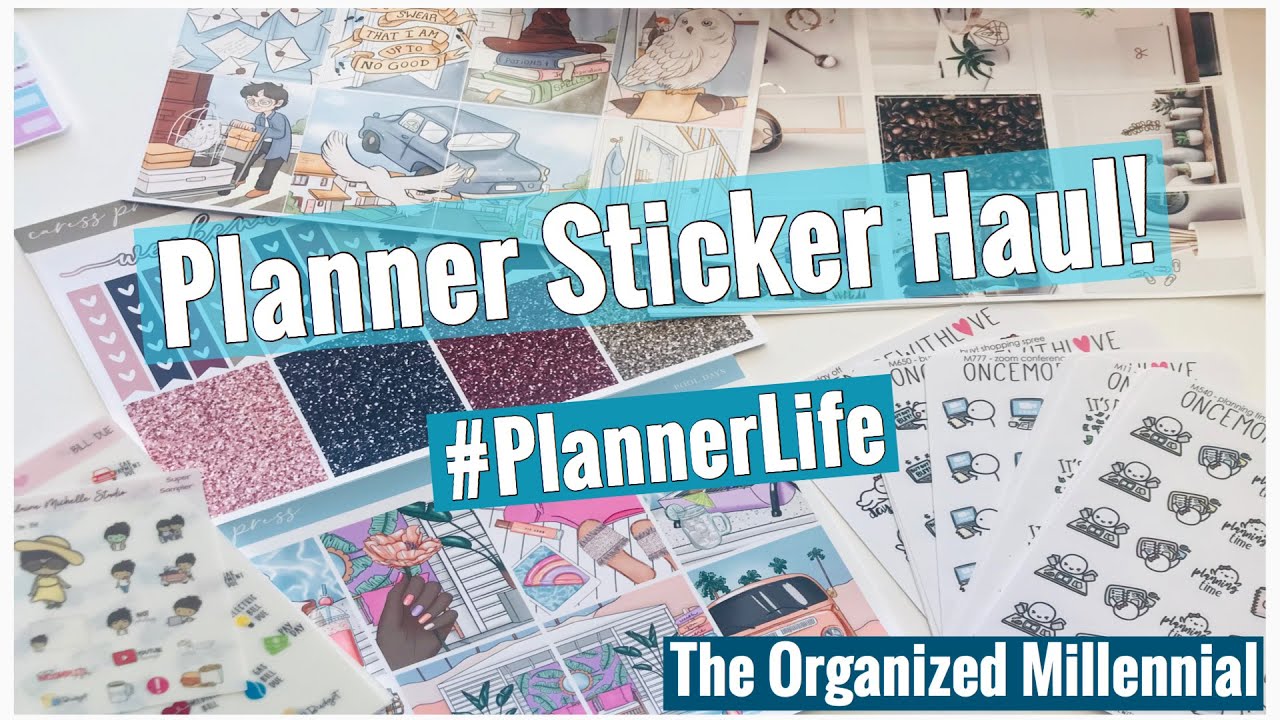 Planner Sticker Haul | May 2020 Planner Sticker Haul | Sticker Albums and New Cash Envelopes! |