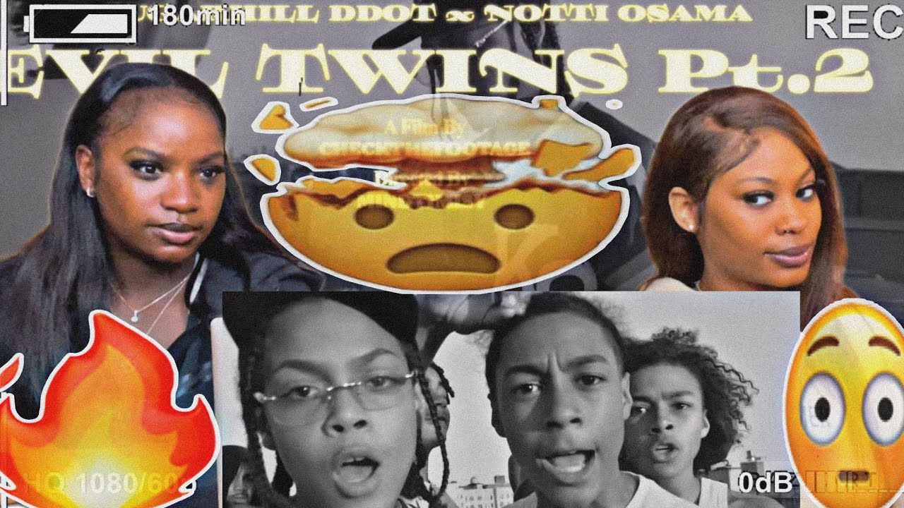 Sugarhill Ddot ft Notti Osama - “Evil Twins Pt 2” (Music Video) | REACTION!!!
