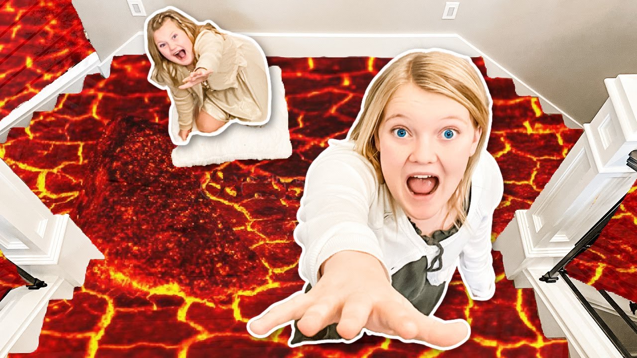 If The FLOOR WAS LAVA in REAL LIFE! The Movie