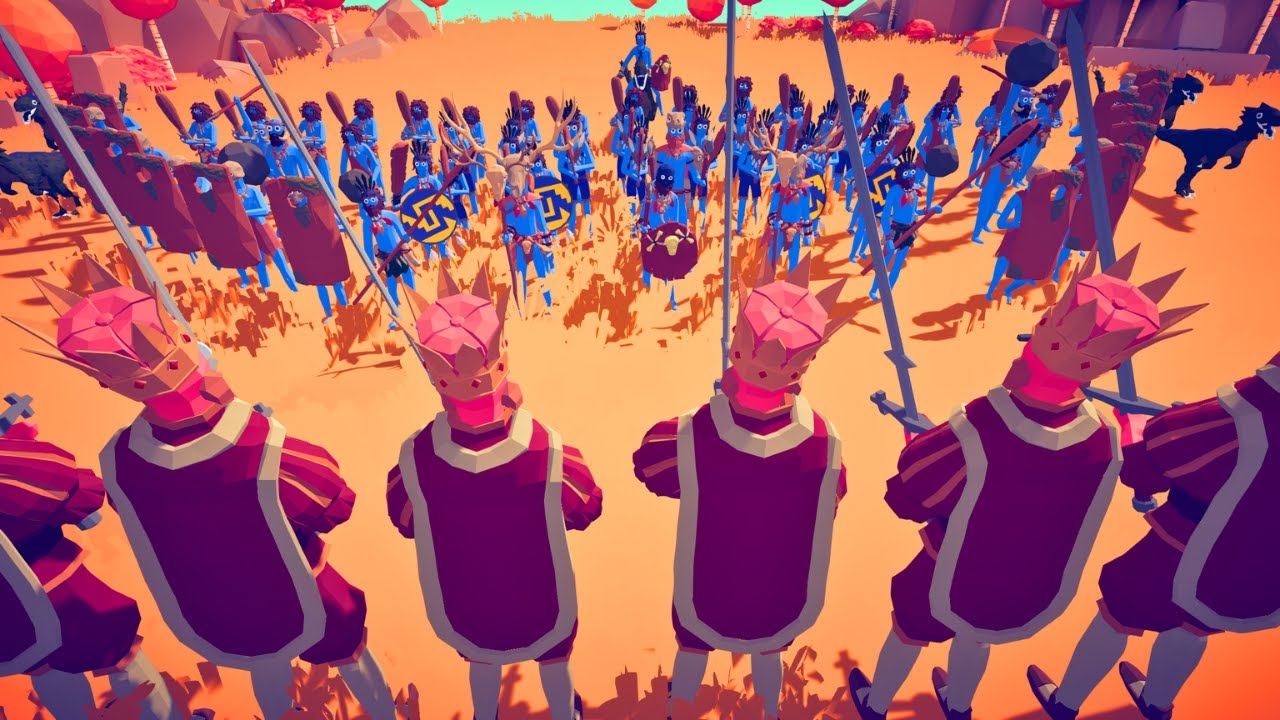 TABS | TRIBAL ARMY vs EVERY BOSS + Custom Bosses! (Same Price) - Totally Accurate Battle Simulator
