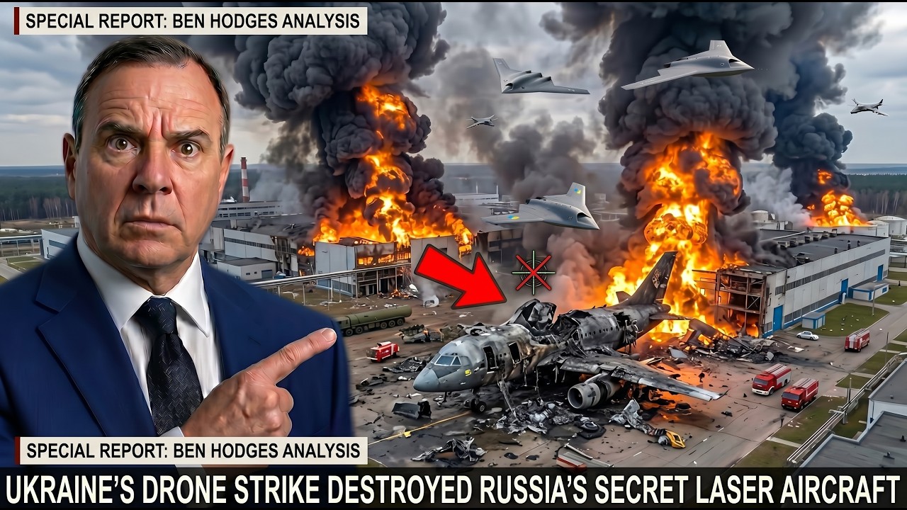 Ukraine's Drone Strike Destroyed Russia's Secret Laser Aircraft Taganrog Was Caught Off | Ben Hodges