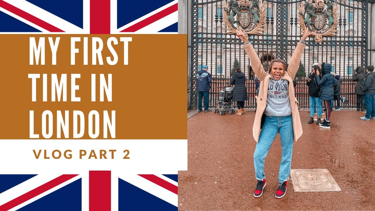 My first time in London! | Travel Vlog Part 2 | Ft Winter Wonderland, Buckingham Palace