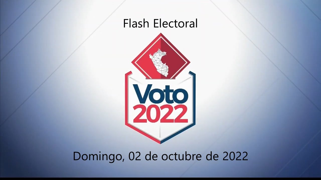 Flash Electoral 2022 en Am&eacute;rica Televisi&oacute;n y Canal N (Ipsos) Per&uacute; 02-10-2022