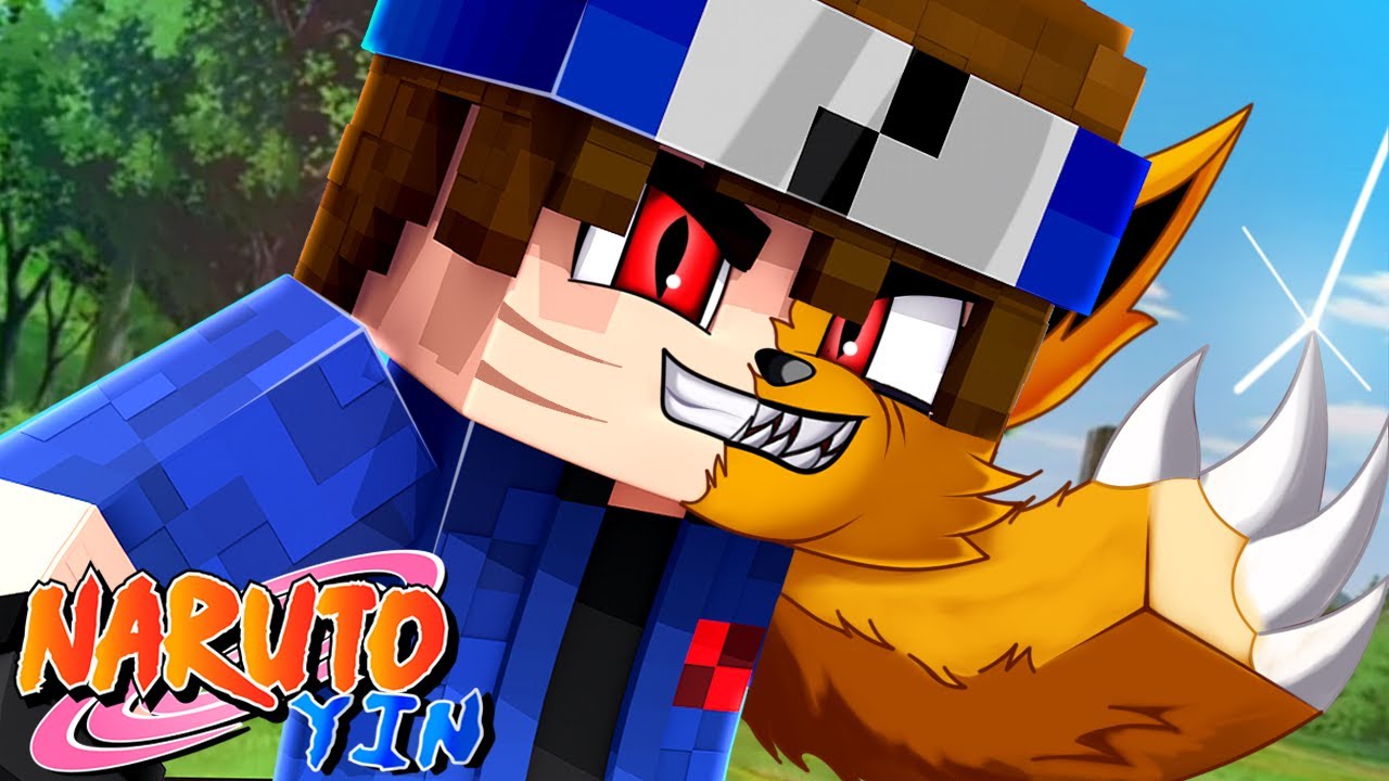 Minecraft : NARUTO Yin - TREVOR SE TRANSFORMA na KURAMA ! FILME 3