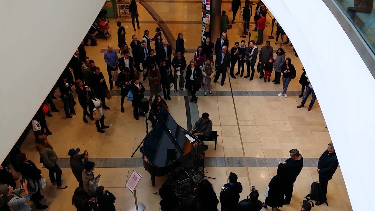 Tokio Myers, Canary Wharf London, Feb 2014, 2 of 2