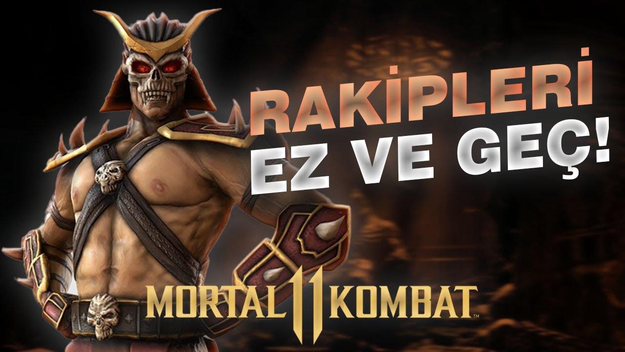 RAKİPLERİME OYUN OYNATMADIM ! - Mortal Kombat 11 Ranked - Shao Kahn T&uuml;rk&ccedil;e Gameplay  ( ayremix )