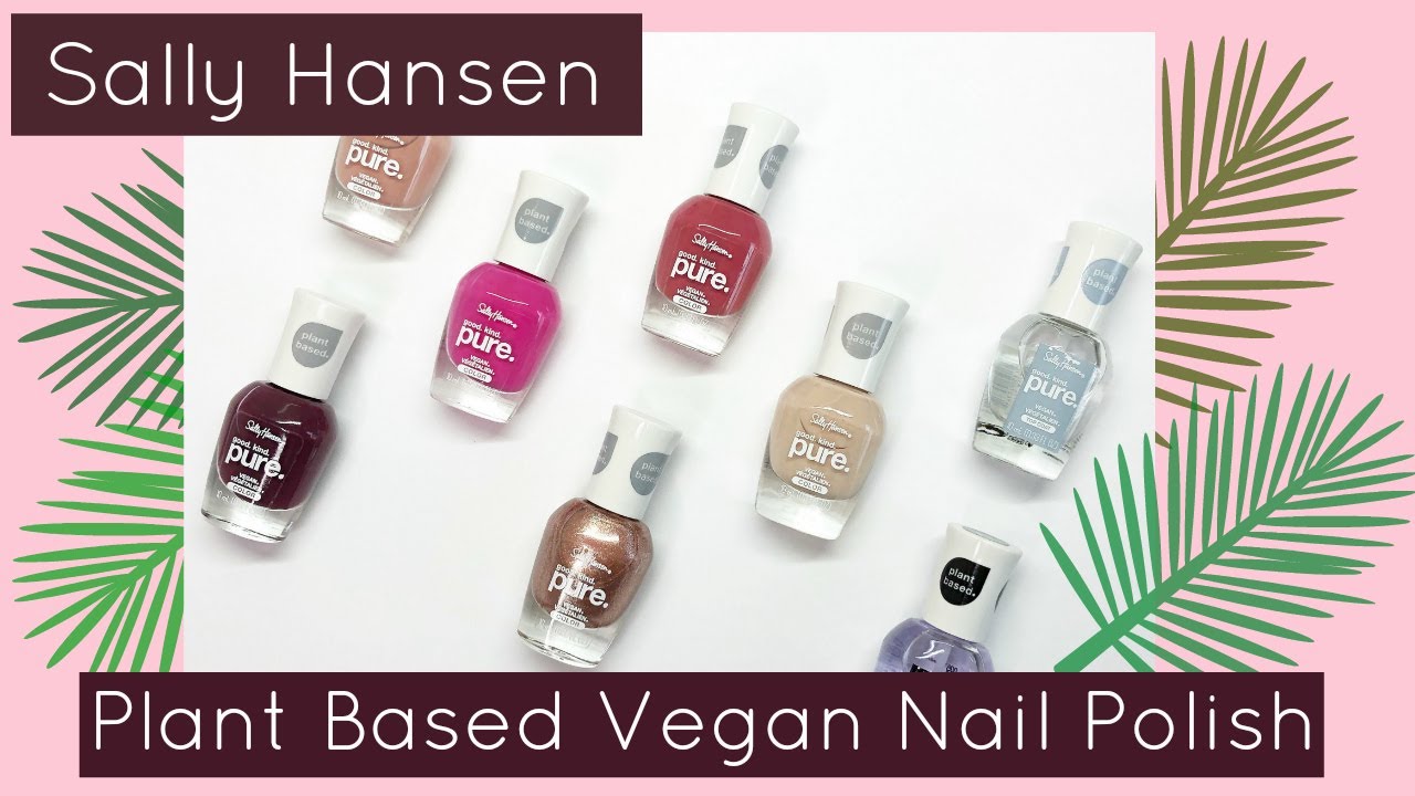 Sally Hansen Good Kind Pure Swatches and Review