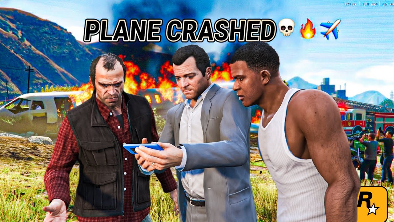 TRAVOR AND MICHEAL NE KIYA /PLAN CRASHED🛬✈️✈️
