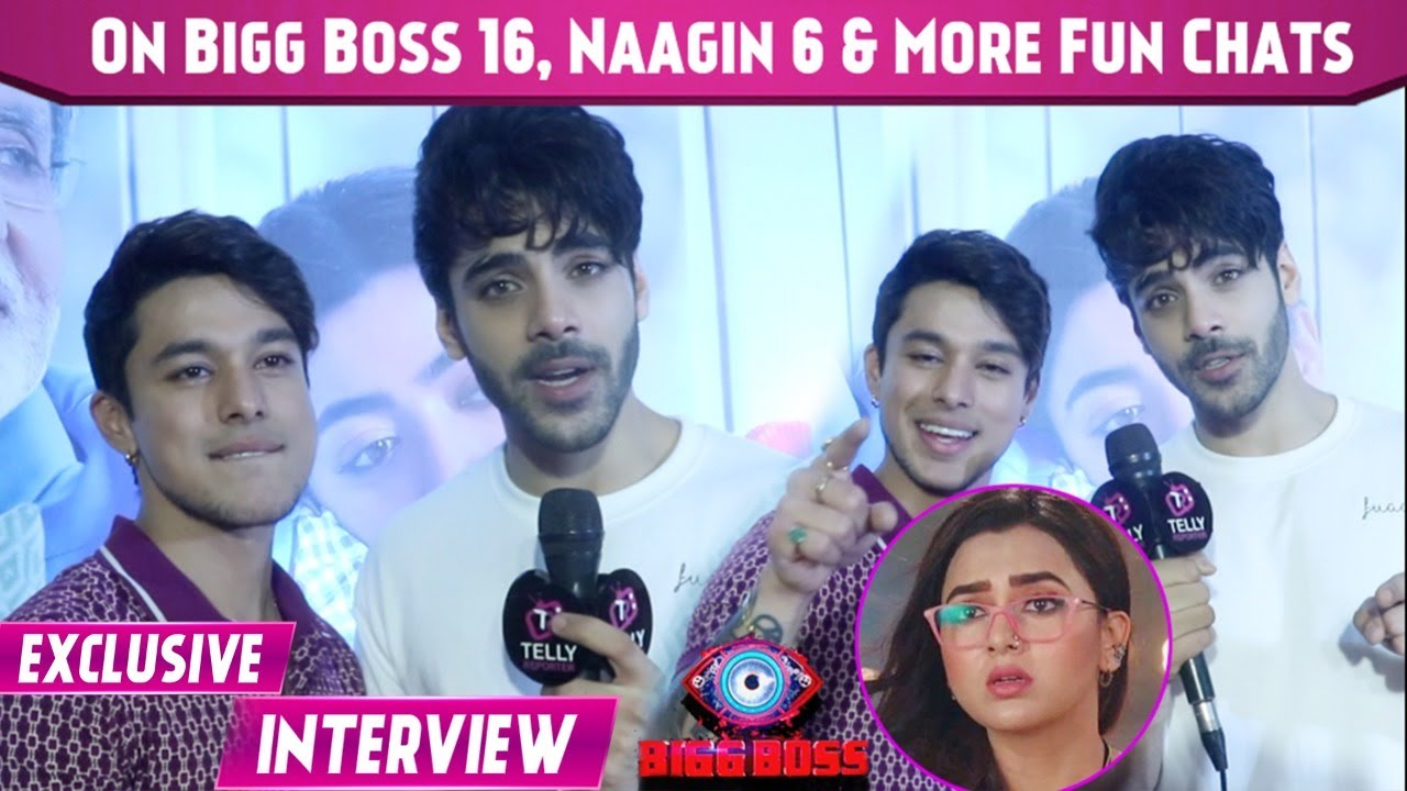 Pratik Sehajpal & Simba Nagpal Interview On BB 16 Contestants, Naagin 6, Bond With Tejasswi & More
