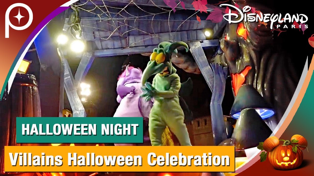 🎃 Multi-Cam Disney Villains' Halloween Celebration w/ Maleficent, Captain Hook, the Evil Queen, ...
