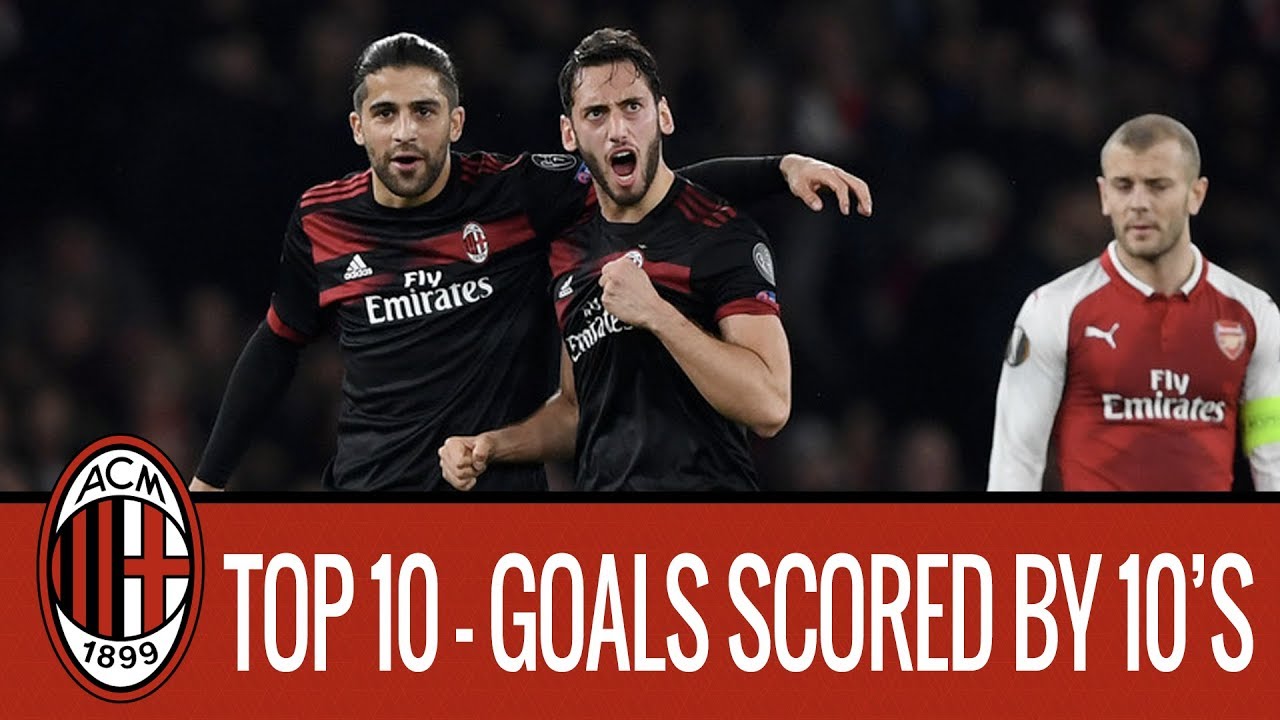 I 10 gol pi&ugrave; belli segnati dai nostri numeri 10