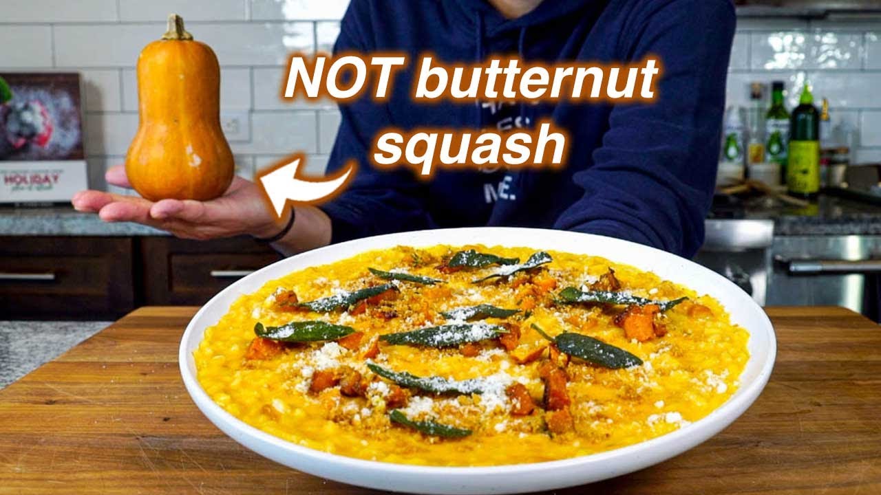 This Ingredient Makes Extremely Great Risotto (Honeynut Squash Risotto)