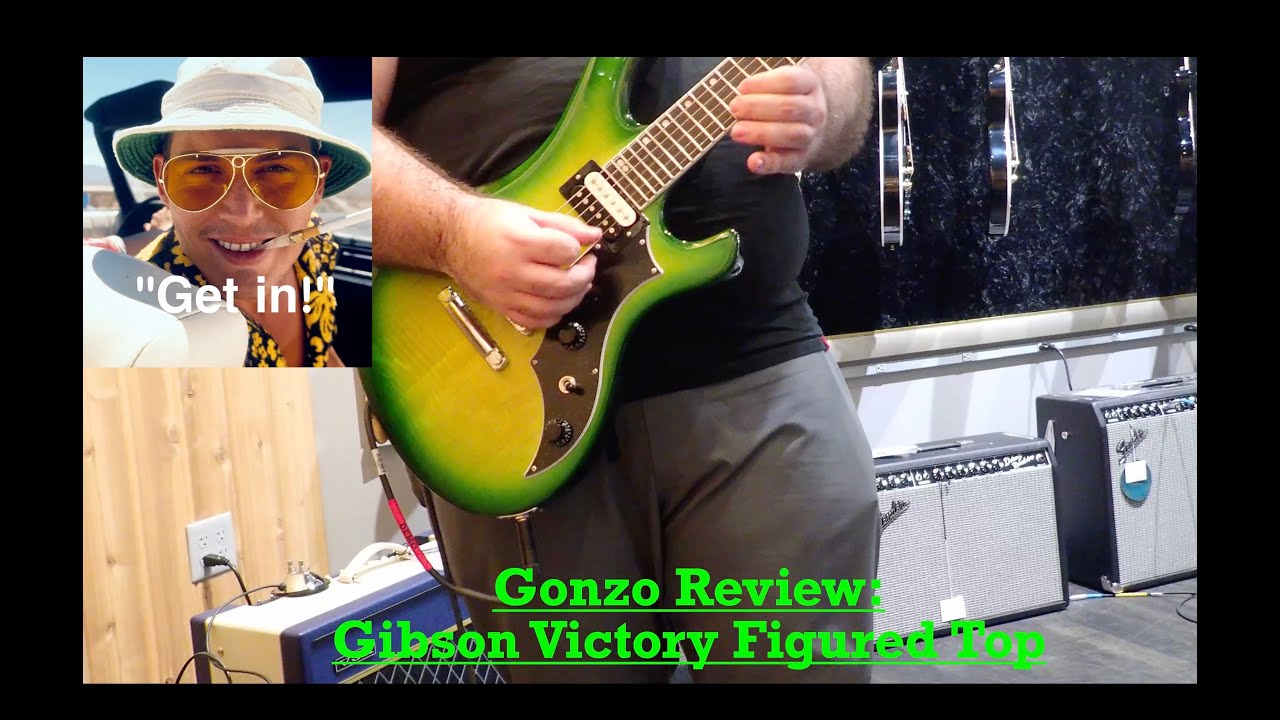 Gonzo Review | @gibsonguitar  Victory Figured Top Reissue