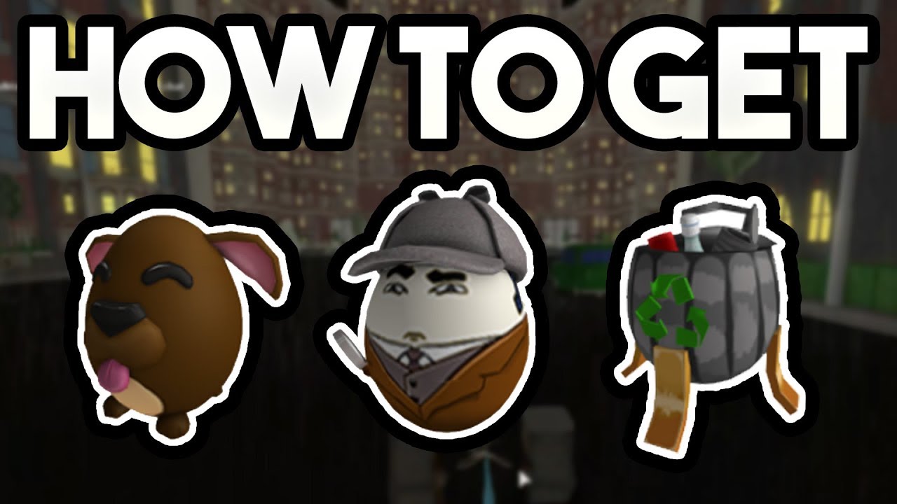 HOW TO GET THE INVESTEGGATOR, DOGGO, AND GARBAGE EGGS! | ROBLOX: 2018 Egg Hunt